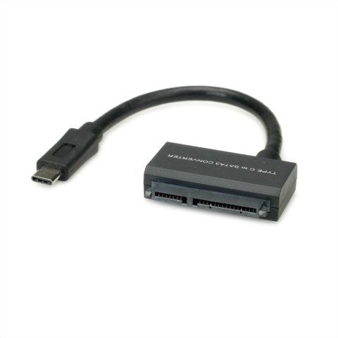 Value Computer Adapter [1x USB-C stekker - 1x SATA-combi-bus 15+7-polig]
