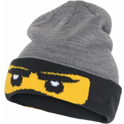LEGO® Wear Gebreide Muts - LAntony 710 - Grey Melange - LEGO® Wear - 50-52 cm - Muts