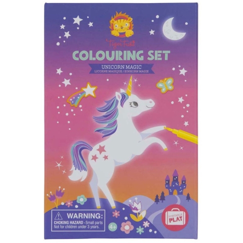 Tiger Tribe Tekenset - Unicorn Magie - Tiger Tribe - OneSize - Tekenset