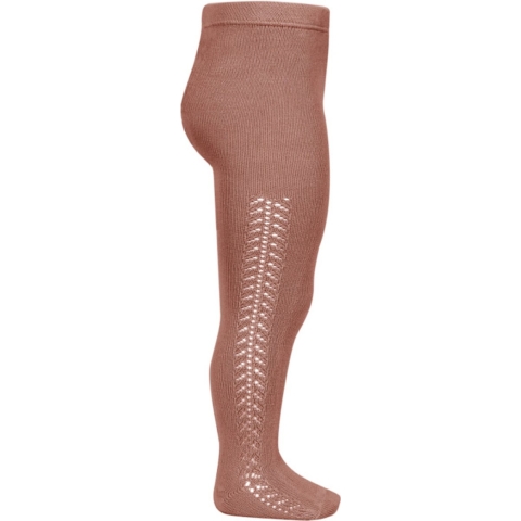 Condor Panty's m. Pointelle - Poeder - Condor - 2-3 jaar (92-98) - Panty's
