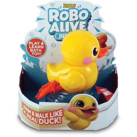 Robo Alive Badspeelgoed - Junior - Eend - Robo Alive - OneSize - Badspeelgoed