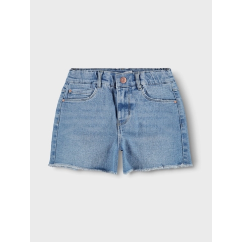 Name It Shorts - Noos - NkfRandi - Medium+ Blue Denim - Name It - 7 jaar (122) - Shorts