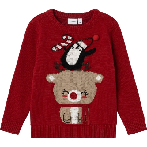 Name It Blouse - Gebreid - NmfRiJulle - Nar Ed - Name It - 3 jaar (98) - Blouse