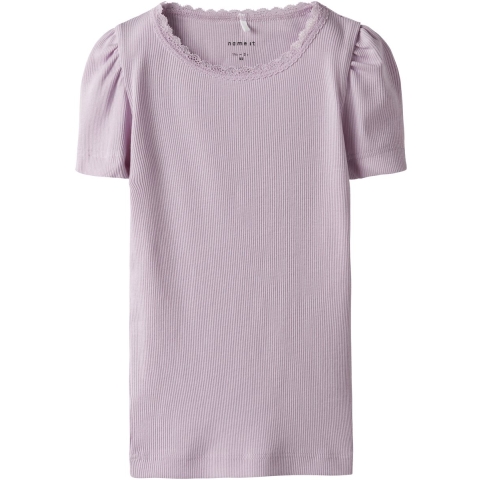 Name It T-Shirt - Rib - Noos - NmfKab - Winsome Orchid - Name It - 1½ jaar (86) - T-Shirt