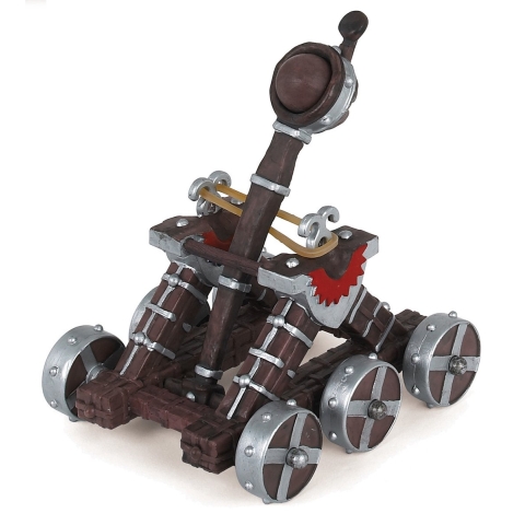 Papo Rood Katapult - H: 12 cm - Papo - OneSize - Speelgoedfiguur