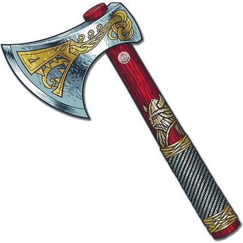 Liontouch Kostuum - Vikingbijl - Rood - Liontouch - OneSize - Kostuum