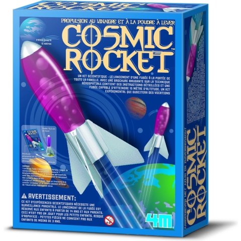 4M - KidzLabs - Kosmische raket - 4M - OneSize - Creatieve Speelset