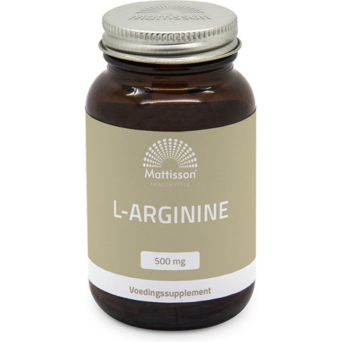 Mattisson HealthStyle L-Arginine 500mg Capsules