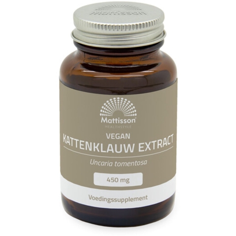 Mattisson HealthStyle Kattenklauw Extract Capsules