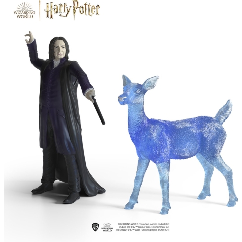 Schleich Harry Potter - Professor Sneep & Patronus - H: 18 cm - - Schleich - OneSize - Speelgoedfiguur