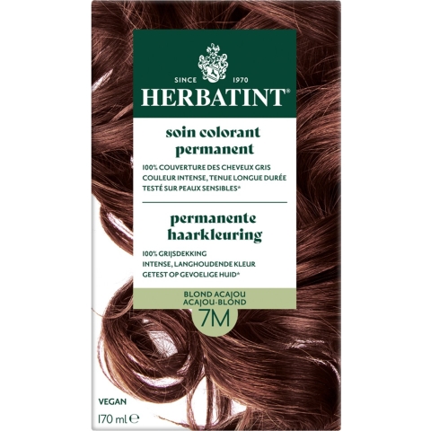 Herbatint Permanente Haarkleuring Mahonie-Blond 7M