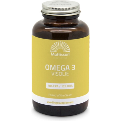 Mattisson HealthStyle Omega 3 Visolie Capsules