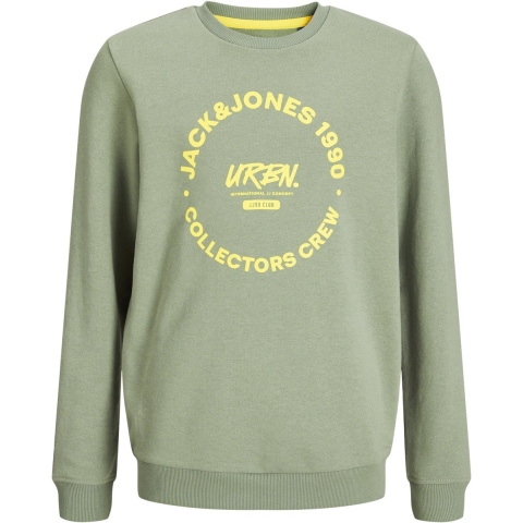 Jack & Jones Sweatshirt - JjSimon - IJsberg Green - Jack & Jones - 12 jaar (152) - Sweatshirt