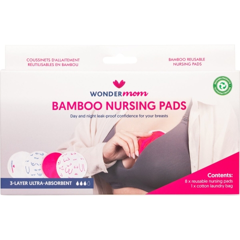 Wondermom Bamboe Zoogkompressen
