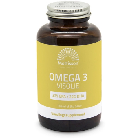 Mattisson HealthStyle Omega 3 Visolie Capsules