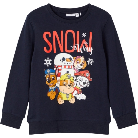 Name It Sweatshirt - NmmElijah PawPatrol - Dark Sapphire - Name It - 1½ jaar (86) - Sweatshirt