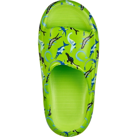 BECO Badslippers - Ocean Dinos - Groen - BECO - 26/27 - Badslippers