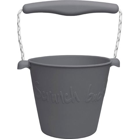 Scrunch Emmer - Silicone - 13 cm - Donkergrijs - Scrunch - OneSize - Emmer