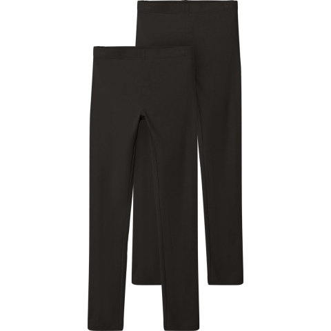 Name It Leggings - Noos - NkfVivian - 2-pack - Zwart - Name It - 5-6 jaar (110-116) - Leggings