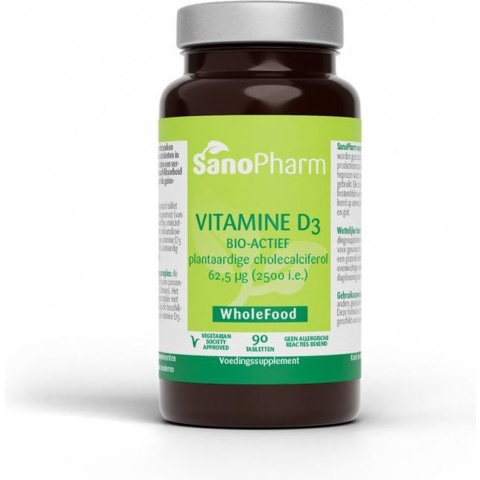 Sanopharm Vitamine D3 Bio-Actief Tabletten