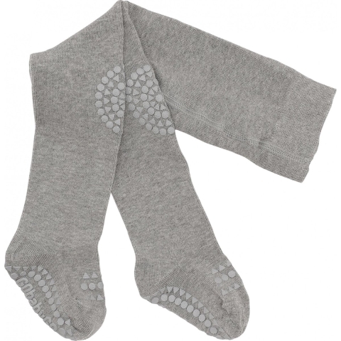 GoBabyGo Anti-lip Panty's - Grijs Gevlekt - GoBabyGo - 12-18 mnd - Panty's