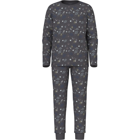 Name It Pyjama set - 2-delig - Noos - NkmNightset - Gesmeed Iron - Name It - 9-10 jaar (134-140) - Pyjama - Tweedelig