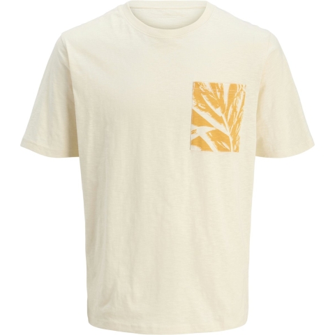 Jack & Jones T-Shirt - JorSplit - Antique White - Jack & Jones - 16 jaar (176) - T-Shirt