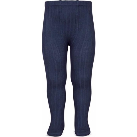Condor Panty's - Rib - Navy - Condor - 7-8 jaar (122-128) - Panty's