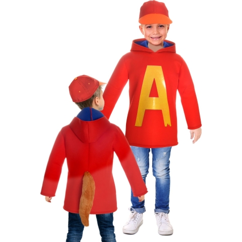 Ciao Srl. Alvin Kostuum - Alvin - Ciao Srl. - 3-4 jaar (98-104) - Kostuum
