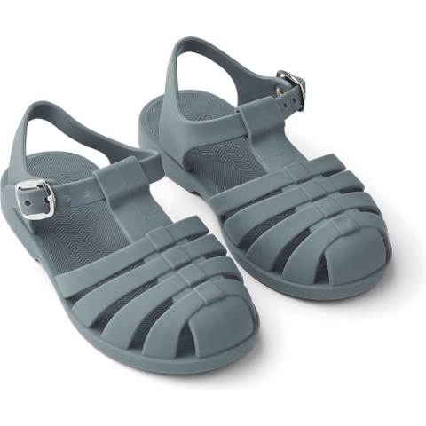 Liewood Badslippers - Gletsjer - Whale Blue - Liewood - 20 - Badslippers