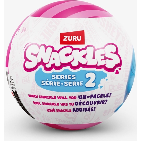 Snackles Knuffel - 1 st. - Assorti - Pluche Small - 14 cm - Min - SNACKLES - OneSize - Knuffel
