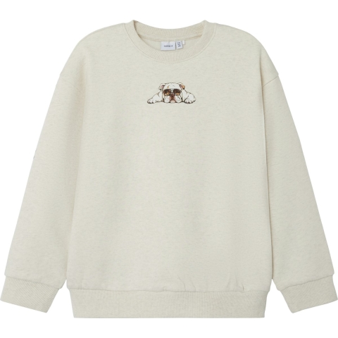 Name It Sweatshirt - NkmNakrave - Peyote-melange - Name It - 9-10 jaar (134-140) - Sweatshirt