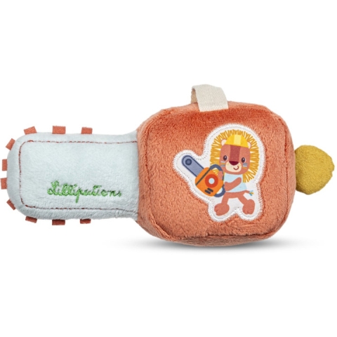 Lilliputiens Rammelaar - De kettingzaag Jack de leeuw - Lilliputiens - OneSize - Rammelaar