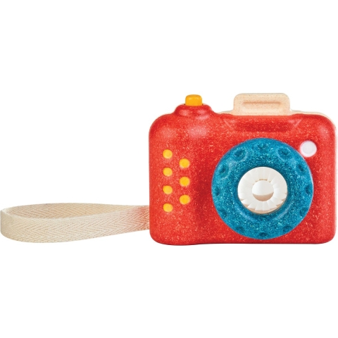 PlanToys Camera - Rood - PlanToys - OneSize - Speelgoed