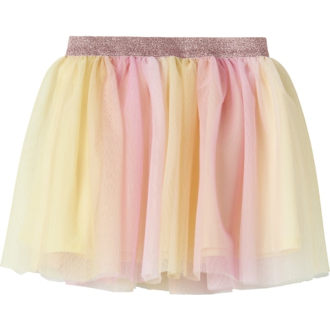 Name It Rok - Tule - NmfVabos - Pastel Yellow - Name It - 4 jaar (104) - Rok