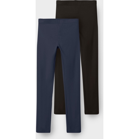 Name It Leggings - Noos - NkfVivian - 2-pack - Dark Sapphire - Name It - 9-10 jaar (134-140) - Leggings