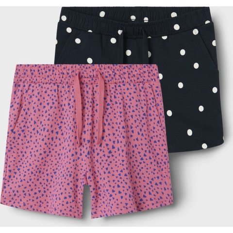 Name It Shorts - Noos - NkfVigga - 2-pack - Camilla Rose - Name It - 3 jaar (98) - Shorts