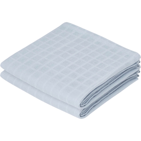 Cam Cam Hydrofiele Doek - 70x70 - 2-pack - Dusty Blue - Cam Cam - OneSize - Hydrofiele Doek