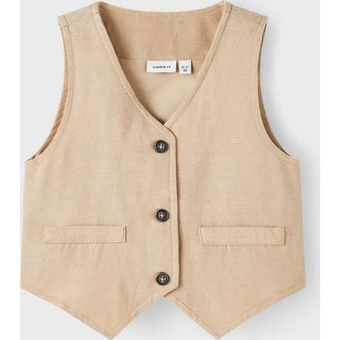 Name It Vest - NmmFaher - Humus - Name It - 4 jaar (104) - Vest