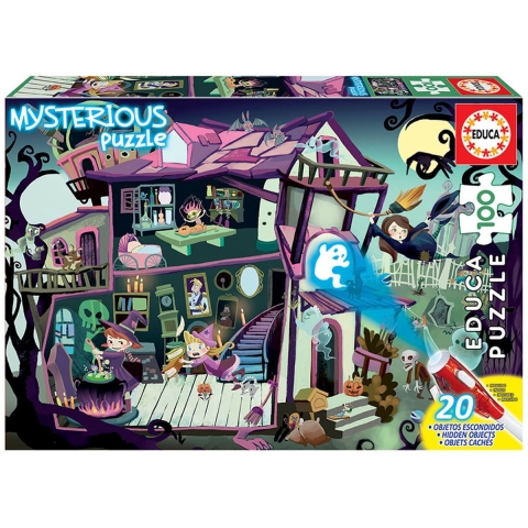 Educa Puzzel - 100 Bakstenen - Mysterieus - Educa - OneSize - Puzzel