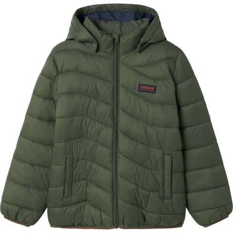 Name It Gevoerde Jas - NkmMonay - Tijm - Name It - 10 jaar (140) - Donsjack