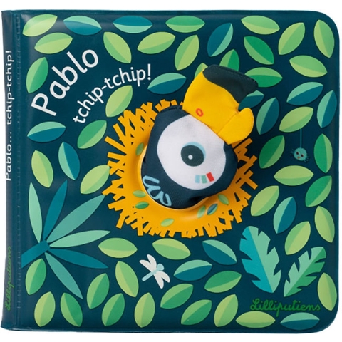 Lilliputiens Badboek - Pablo de vogel - Lilliputiens - OneSize - Badboek