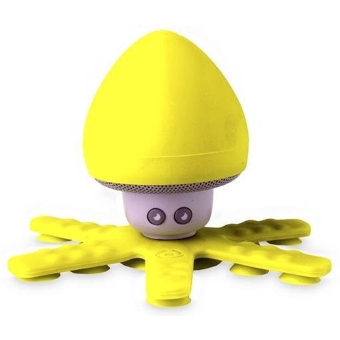 Celly Luidspreker - Bluetooth - Squiddy Sound - Geel - Celly - OneSize - Luidsprekers