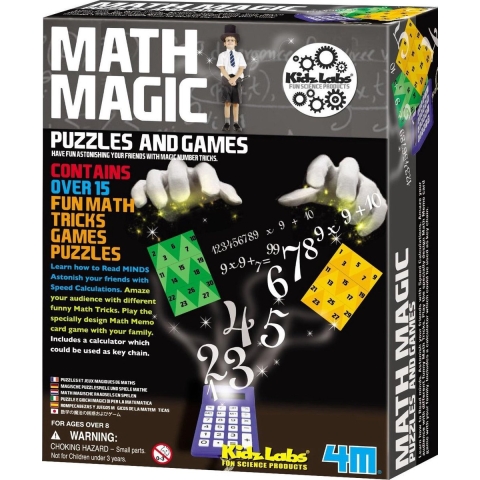 4M - KidzLabs - Nummers Magie - 4M - OneSize - Creatieve Speelset