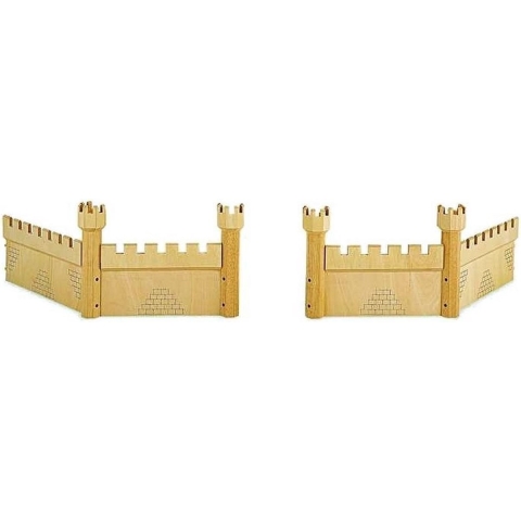 Pintoy Houten Middeleeuwse Kasteel Muren Set