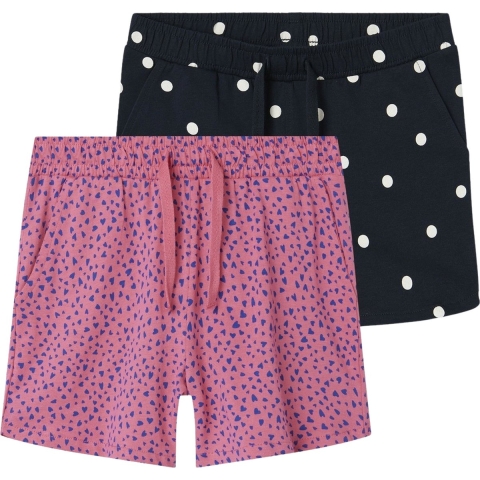 Name It Shorts - Noos - NkfVigga - 2-pack - Camilla Rose - Name It - 13 jaar (158) - Shorts