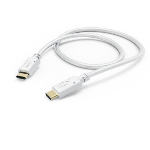 Hama Oplaadkabel USB-C - USB-C 1,5 M Wit