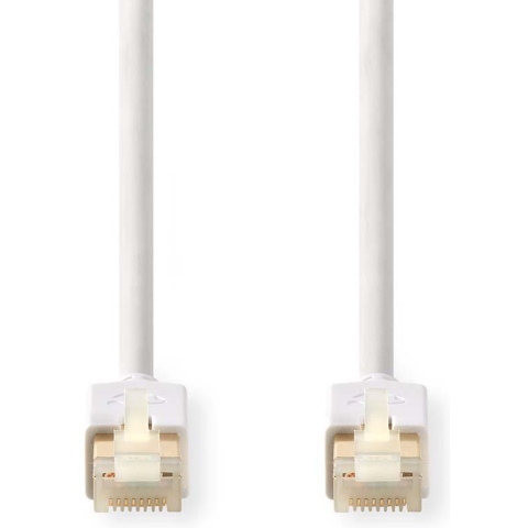 Nedis CCBW85210WT50 Cat 6 F/utp-netwerkkabel Rj45 (8p8c) Male - Rj45 (8p8c) Male 5,0 M Wit