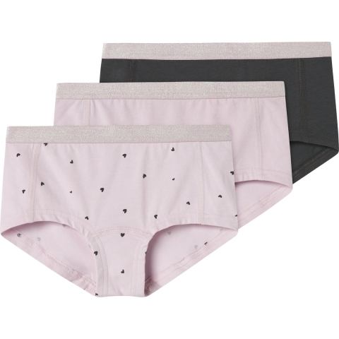 Name It Hipsters - 3-pack - Noos - NkfHipsters - Winsome Orchid/ - Name It - 6 jaar (116) - Hipsters