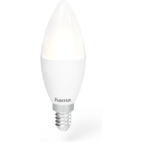 Hama Wifi-ledlamp E14 5,5W Zonder Hub Voor Spraak-/app-bediening Wit